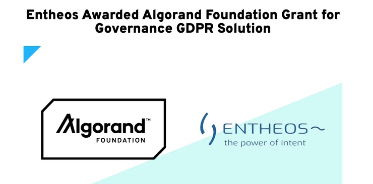 Entheos premiata da Algorand con un grant per la nuova applicazione UNIO BLOCKCHAIN POWERED Image